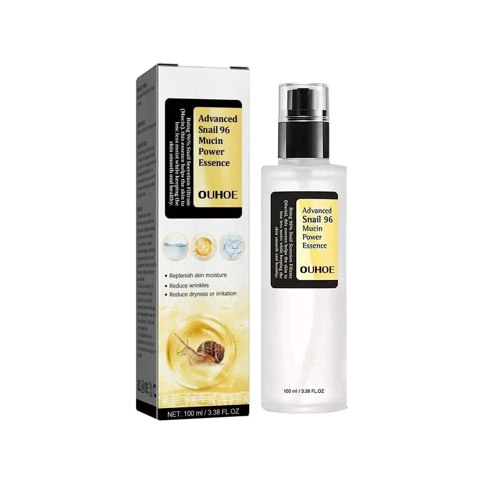 Youthful Glow Snail Mucin Serum for Skin Rejuvenation