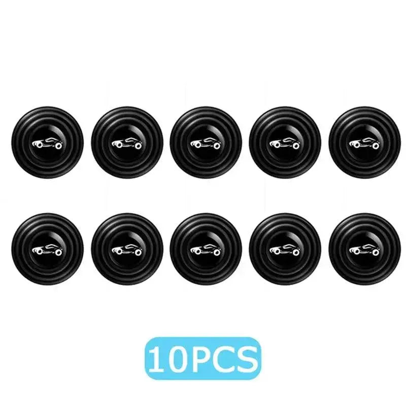 Car Door Protection Kit With Shock Absorbing Silicone Pads
