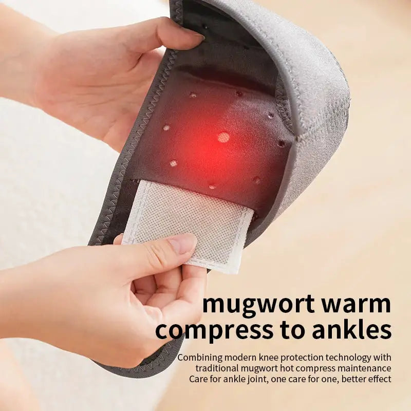 Electric Foot & Hand Massager with Vibration Warm Hot Compress for Ankle Knee Foot Relax Portable Rechargeable Deep Relaxation