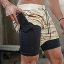 Breathable Running Shorts for Men's Gym