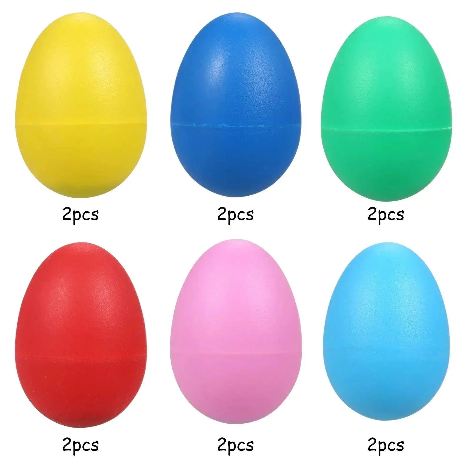 12Pcs Egg Shakers Kids Learning Set Musical Instruments