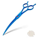 Curved Pet Grooming Scissors: Professional Dog Shears