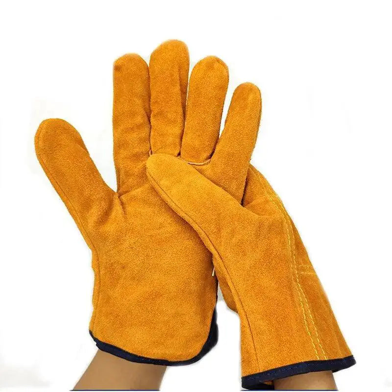 Cowhide Welding Work Gloves for Heavy Duty Tasks and Safety