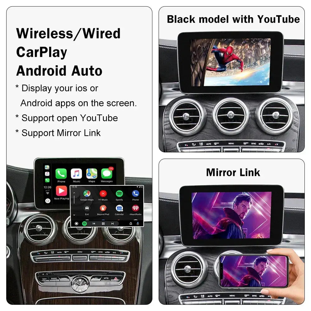 Road Top Wireless CarPlay Decoder for Mercedes NTG5.0