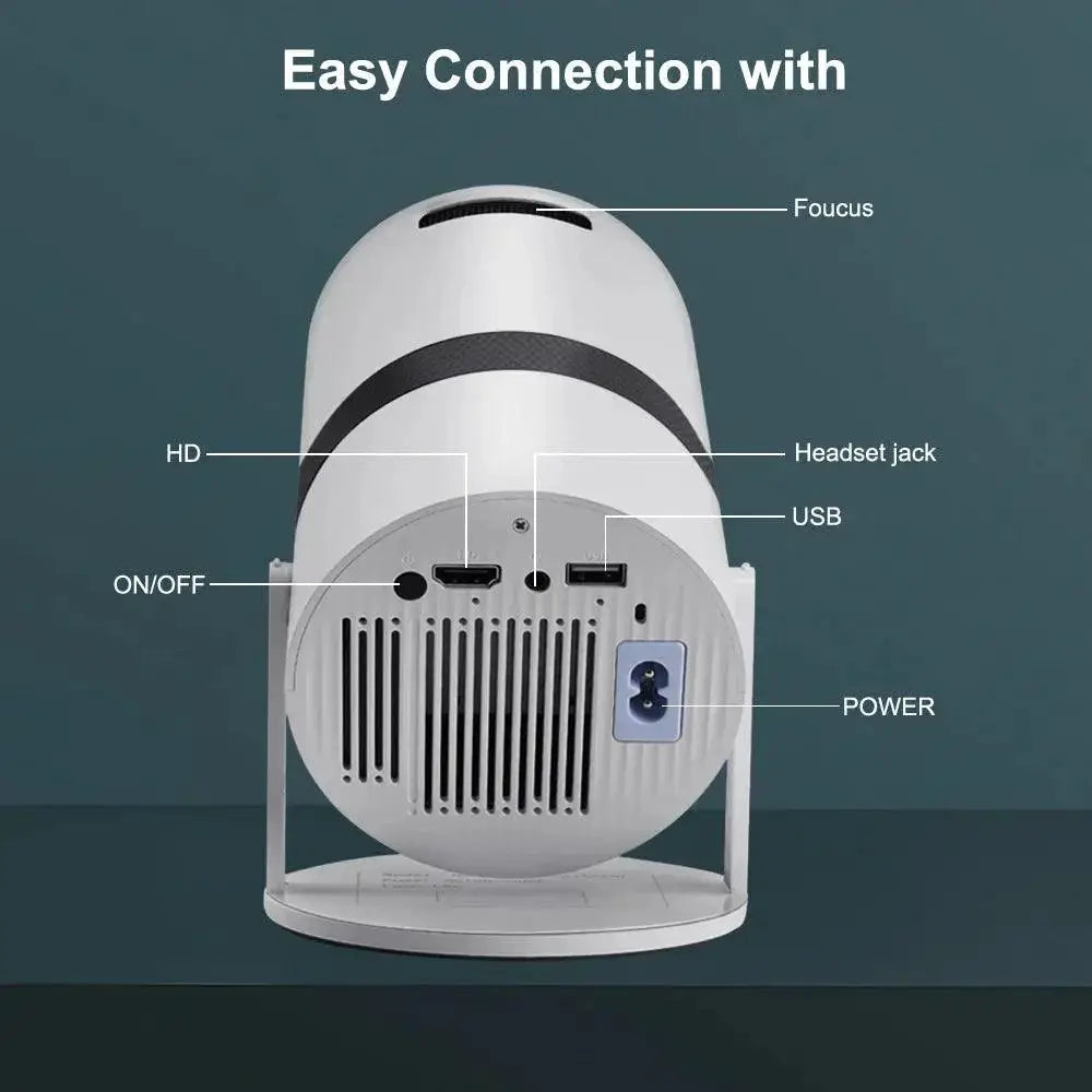 HY310W Mini Projector 5G WiFi Android 4K Beamer Portable