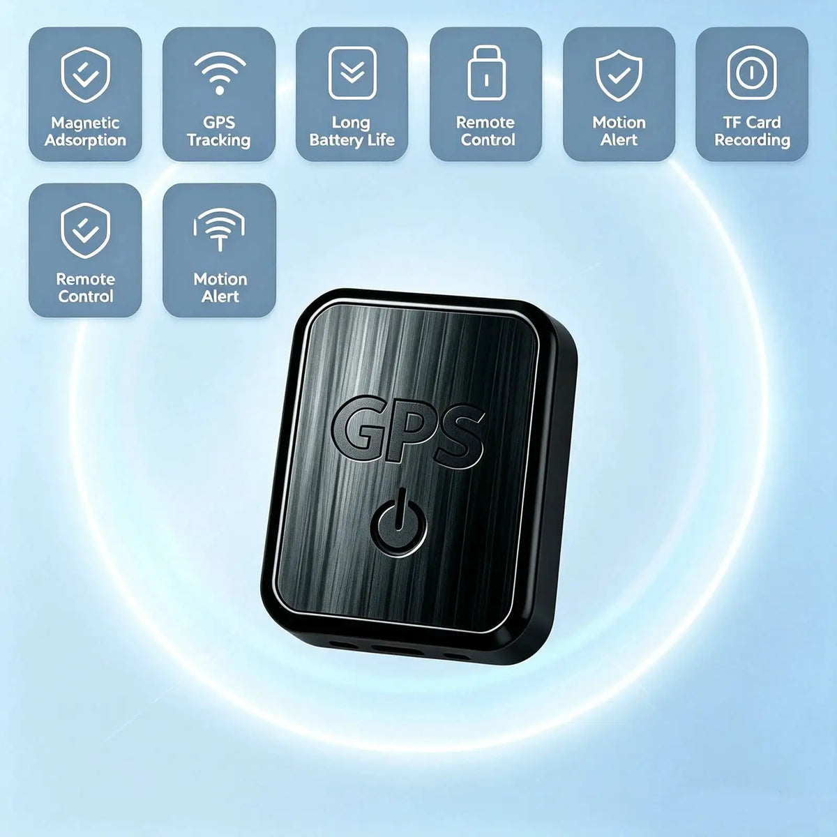 Mini Magnetic GPS Tracker, ‑Time Portable Location Tracking — product view 4