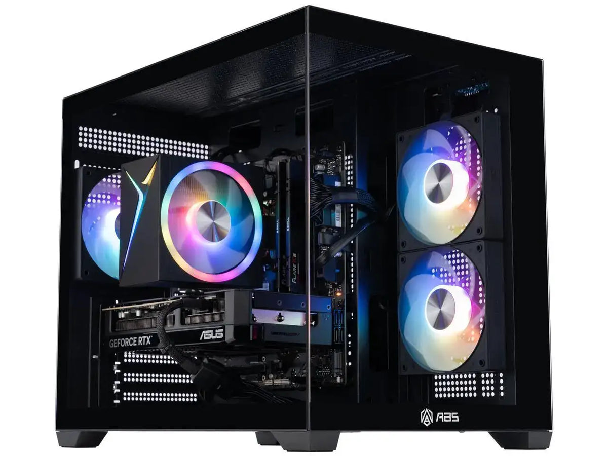 ABS Flux Aqua Gaming Desktop — product view 2
