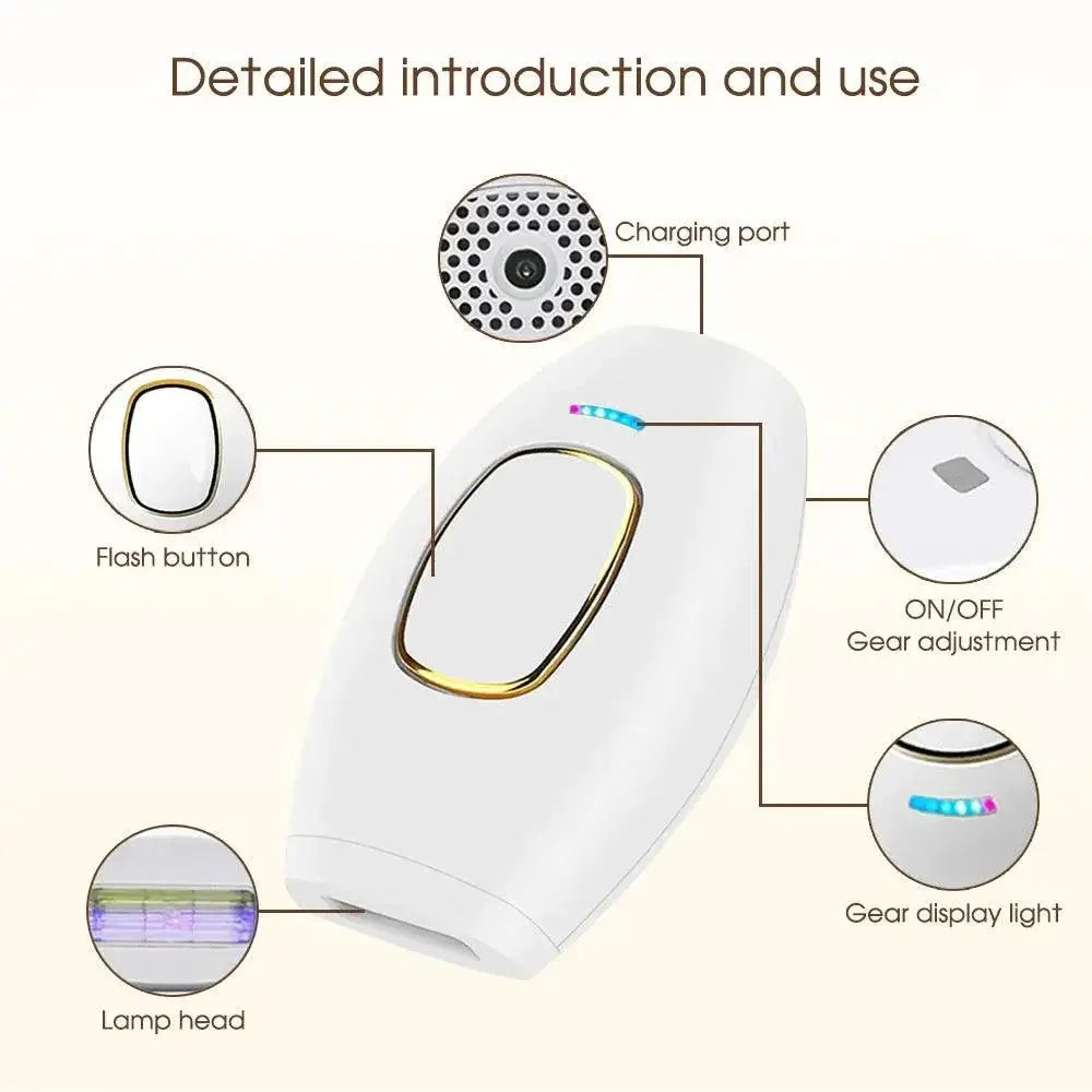 Body Bikini IPL Laser Hair Removal Device For Smooth Skin