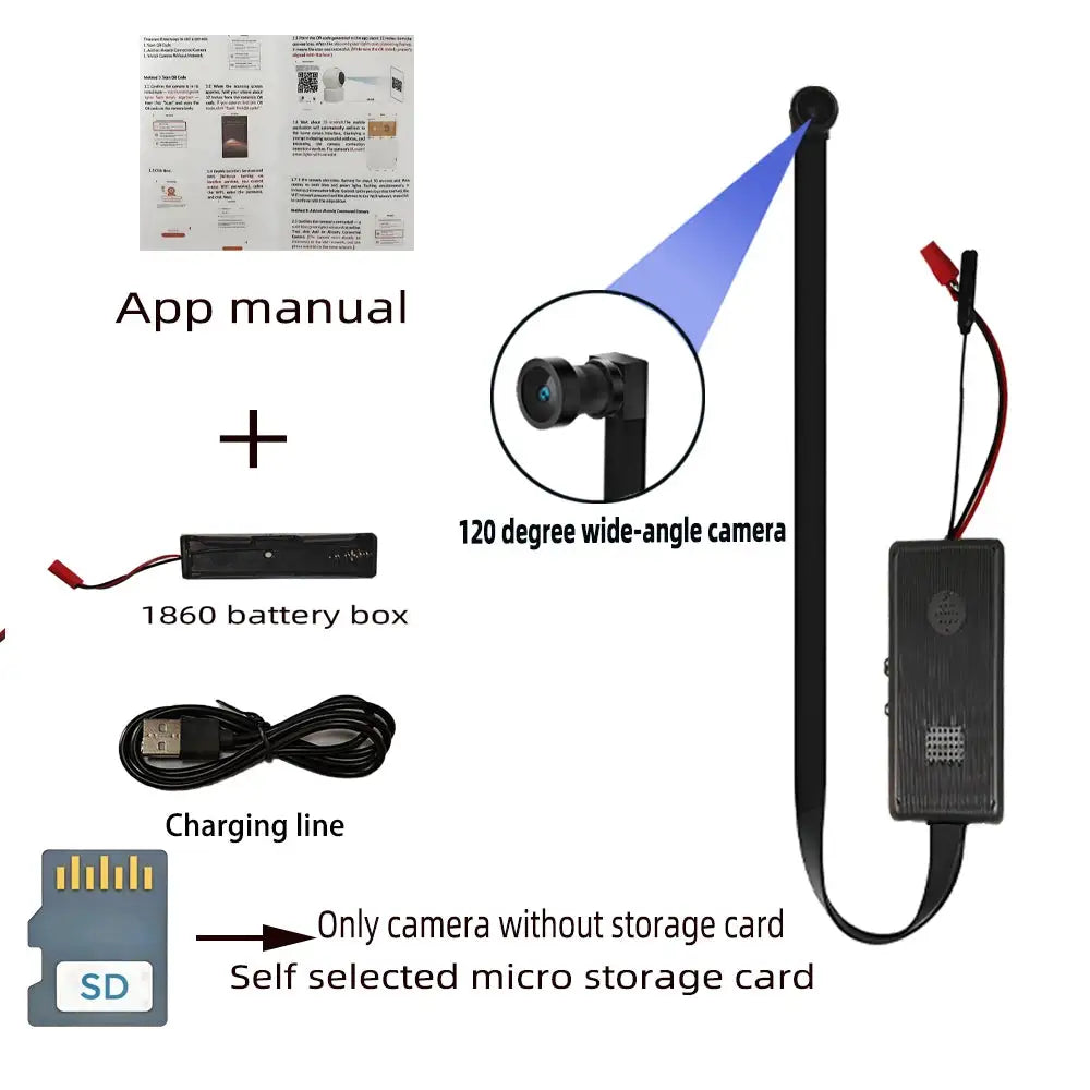 Improved HD4K Mini WiFi Camera, Supports Motion Detection, Remote Viewing, Upgraded Resolution, Home DIY Wireless Camera