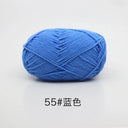 40-50g 4ply Milk Cotton Knitting Yarn For Crochet Craft