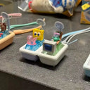 Spongebob Keycap Blind Box Figurine Gift