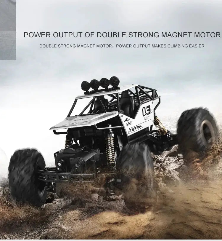 Oike RC Car Remote Control Climbing Vehicle Outdoor All Terrain 4X4 Off-road Trucks Rock Climber 4WD Buggy Racing Drift Cars Toy