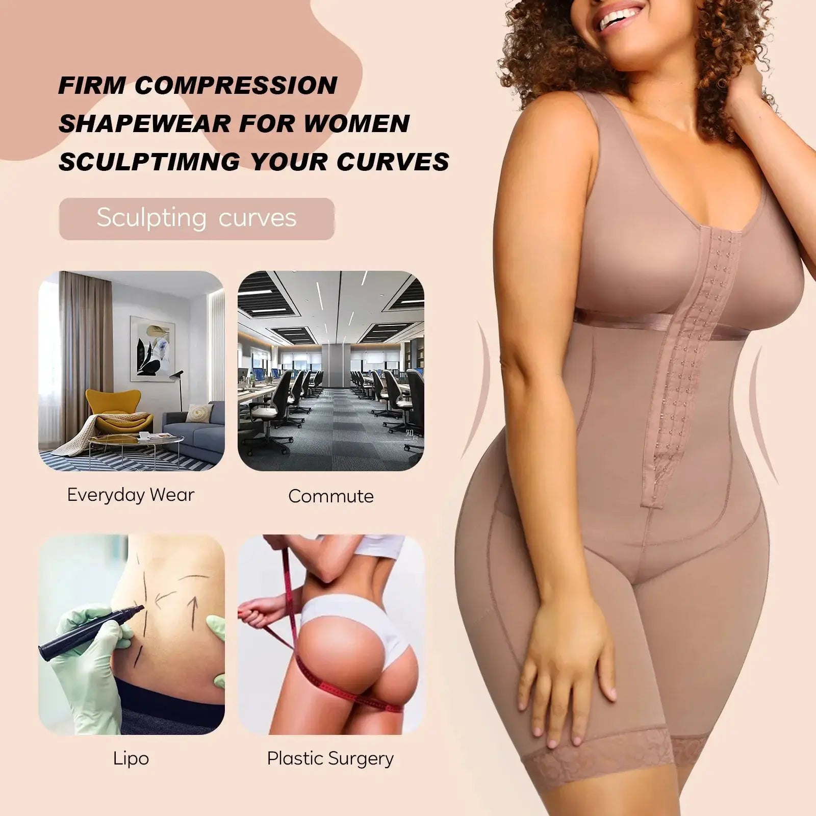 Fajas Colombianas Stage 2 Postpartum Girdle Shapewear