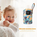 USB Milk Water Warmer Bottle Heater Travel Insulated Bag
