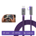 Usb C Cable 240W Fast Braided Gaming Pro