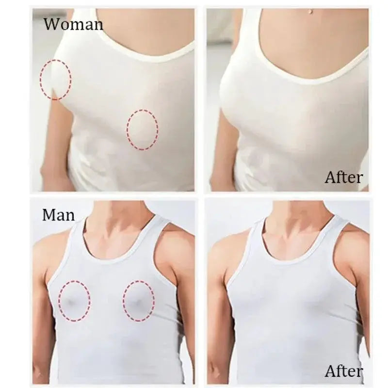 Invisible Chest Patch Stickers Eco Friendly Nipple Covers
