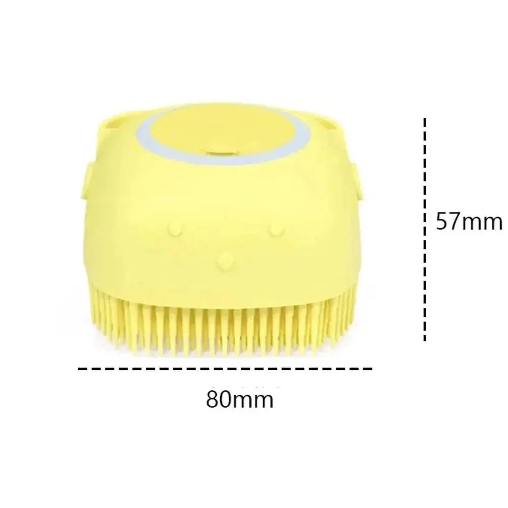 Pet Massage Grooming Brush For Relaxing Bath Time Experience