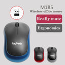 Logitech M185 Wireless Gaming Mouse Ultimate Silent Experience