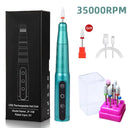 35000RPM Wireless Nail Drill: Pen USB Rechargeable Portable