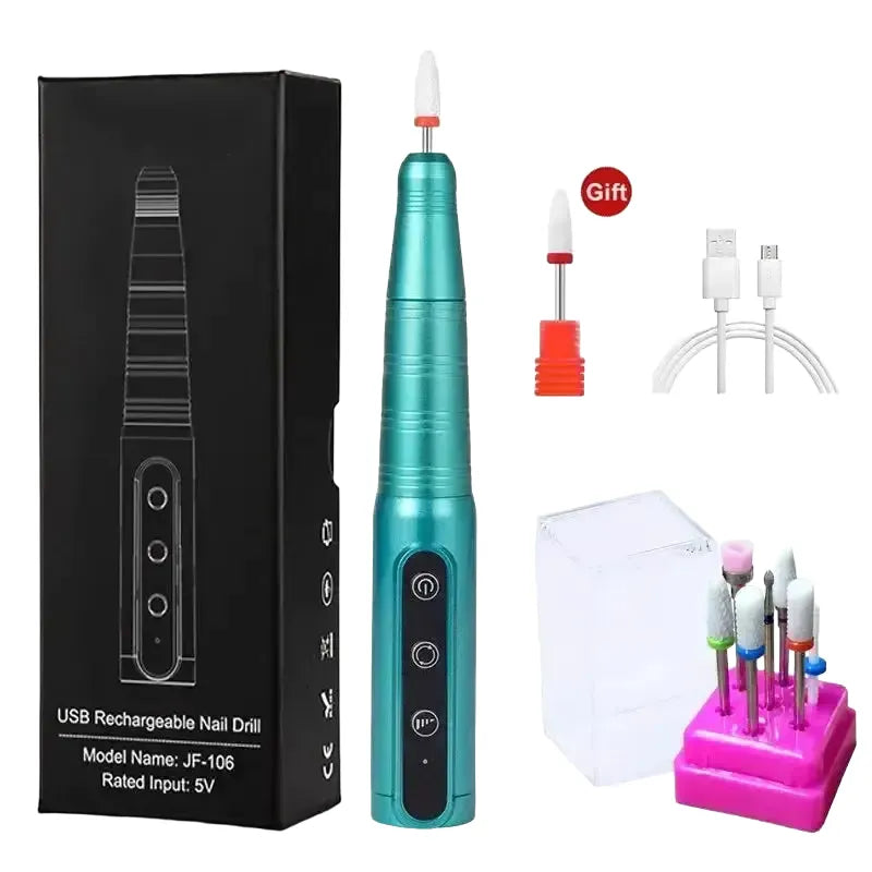 High-Speed Cordless Nail Drill for Pros — product view 1