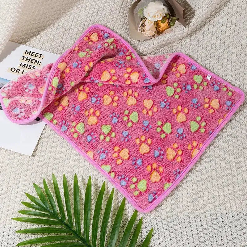 Cozy Pet Blanket Soft Plush Sleeping Mat For Dogs And Cats