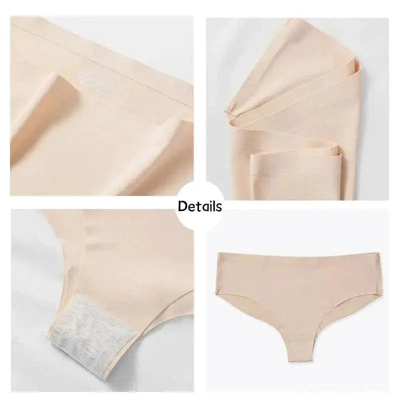 Cotton Blend Seamless Thongs for Everyday Comfort Essentials