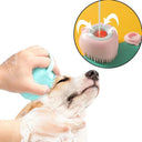 Bath Brush Massage Gloves with Silicone Comb Shampoo Box