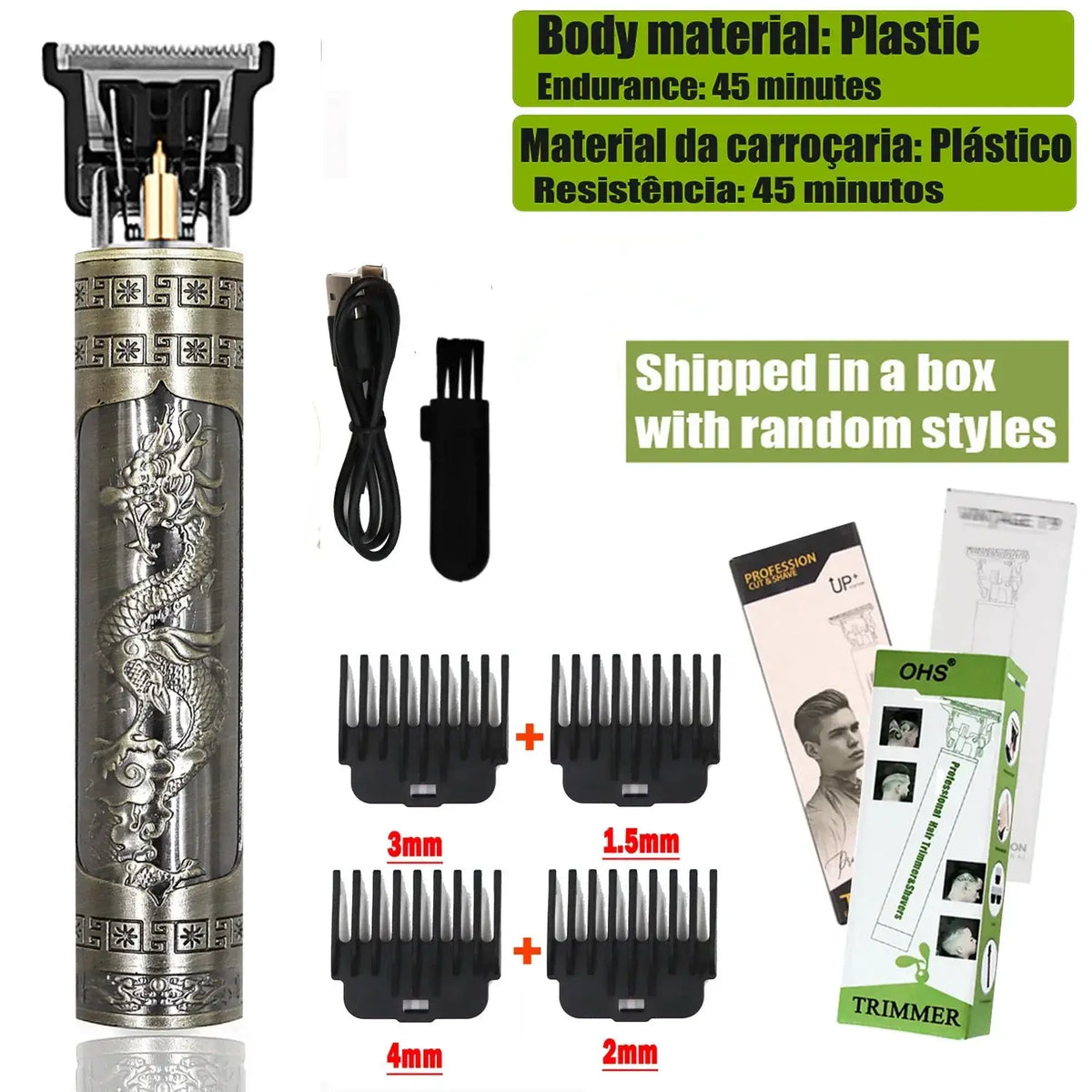 Fast Charge Cordless Shaver for Men — product view 17