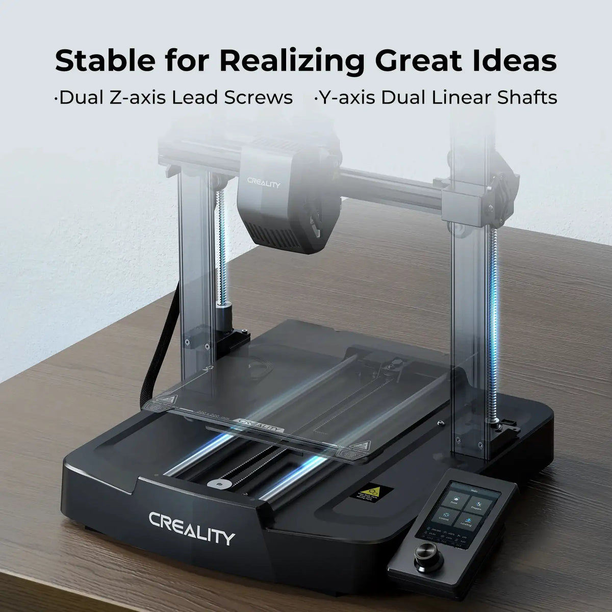Creality Ender 3 V3 SE 3D Printer: 250mm/s High-Speed Printing with Sprite Direct Extruder, CR Touch Auto Leveling, Dual Z-Axis & Y Linear Shafts | Auto Filament Loading, Quick 3-Step Assembly