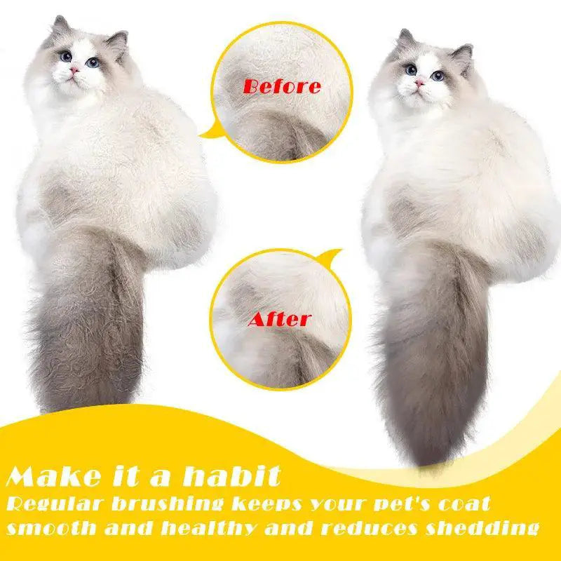 Pet Electric Spray Comb Massage Steamer Brush For Shedding