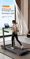 Touch Screen Portable Foldable Treadmill Walking Pad For Home Use