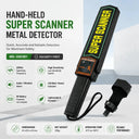 Handheld Metal Detector Security Scanner Adjustable Sensitivity Audio Vibration Alarm Portable Inspection Tool Airport Safety