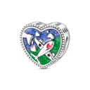 Sterling Silver Charm Love Charms