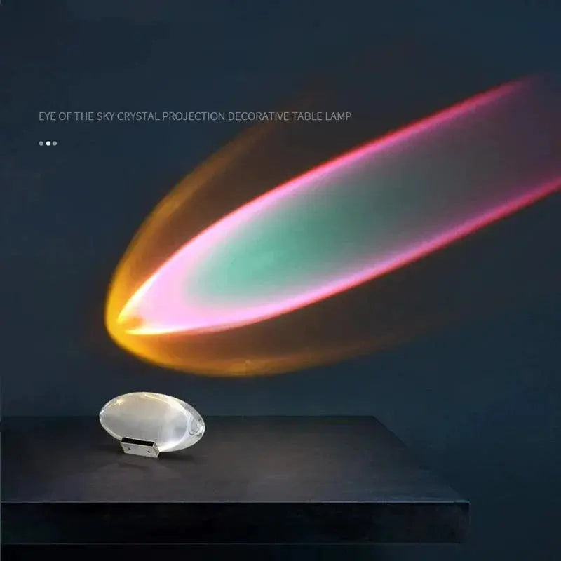 Led Crystal Eye Of The Sky Lamp Italian Designer Night Light