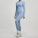 Breathable Women Yoga Set Tracksuit High Waist