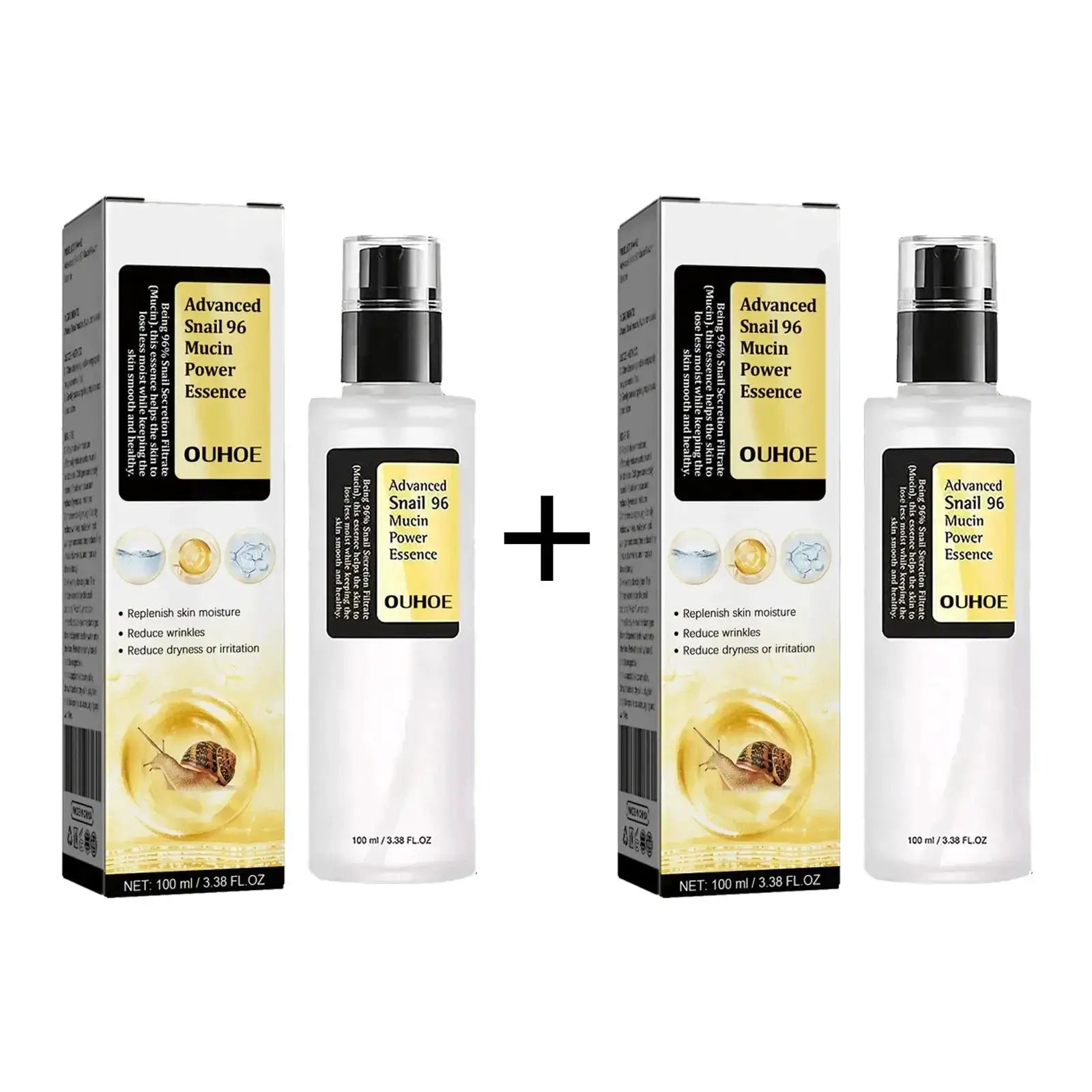 Anti Wrinkle Snail Mucin Essence Face Cream 50ml Hydrating