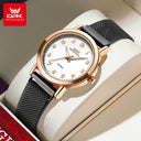 Opk Womens Stainless Steel Mesh Watch
