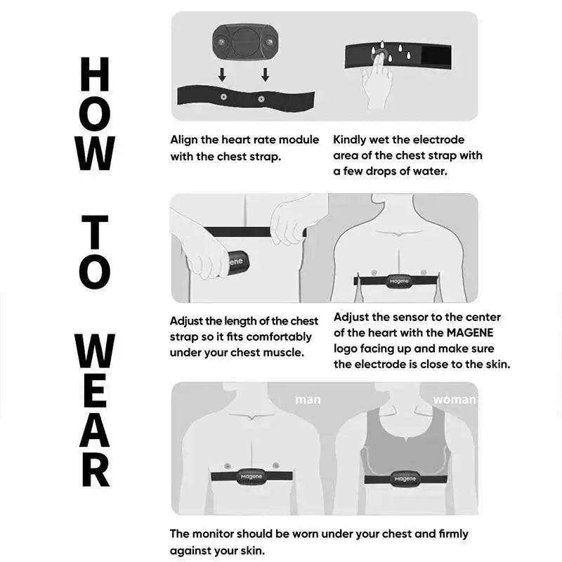 Magene H303 Heart Rate Monitor for Enhanced Performance