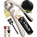 Kitchen Premium Garlic Press Set - Rust Proof Professional Garlic
