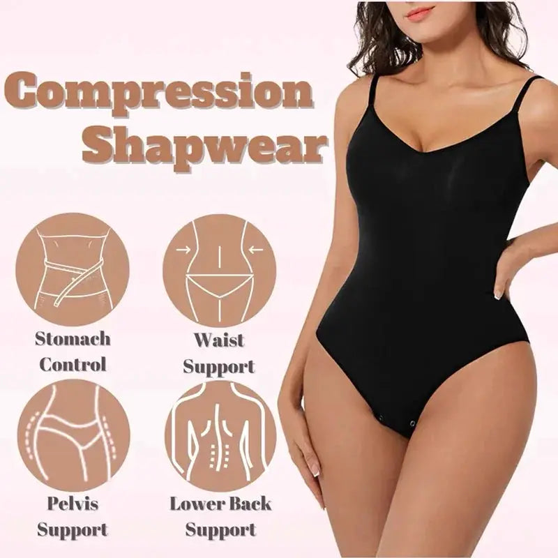 Seamless Tummy Control Bodysuit for Women Shapewear - OurLum.com