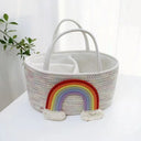 Multi Functional Travel Portable Mommy Bag Cotton Rope