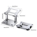Adjustable Aluminum Laptop Stand: Enhance Comfort & Productivity