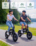 Dyu Mini Folding Fat Tire E Bike