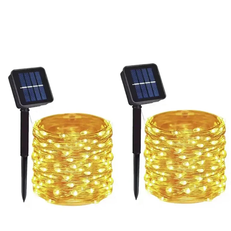 Waterproof Solar Fairy String Lights