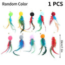 Interactive Cat Stick Kitten Teaser Suction Cup Wand Toy