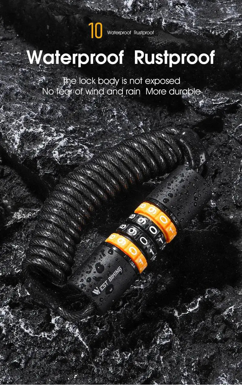 West Biking Lock for On The Go Security — product view 20