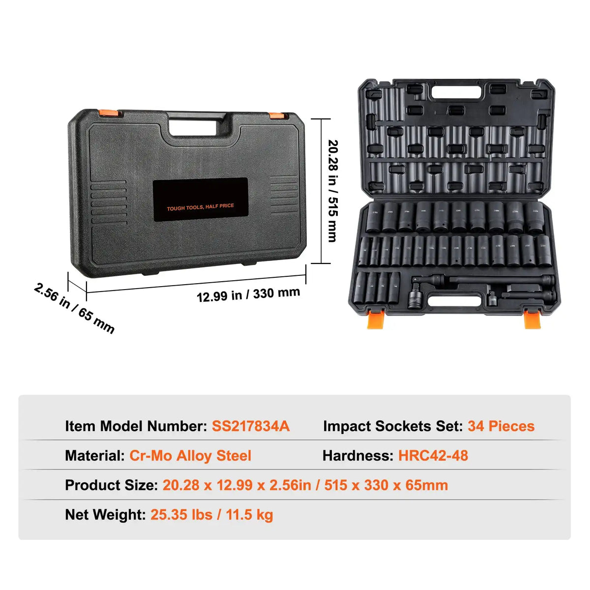 Auto Mechanic Impact Socket Set — product view 8