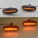 2 Pack Flowing Water LED Dynamic Side Marker Lights for Toyota Yaris Vios