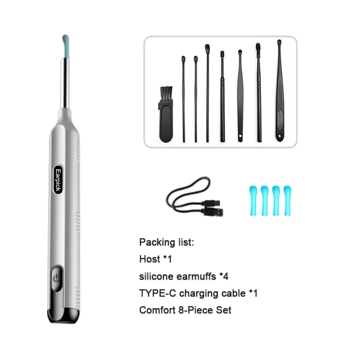 Visual Ear Wax Cleaning Camera