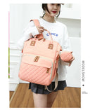 USB Mummy Bag Diaper Bag Backpack Waterproof Large Capacity